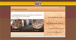 Desktop Screenshot of holzindustrie.hms-holz.com